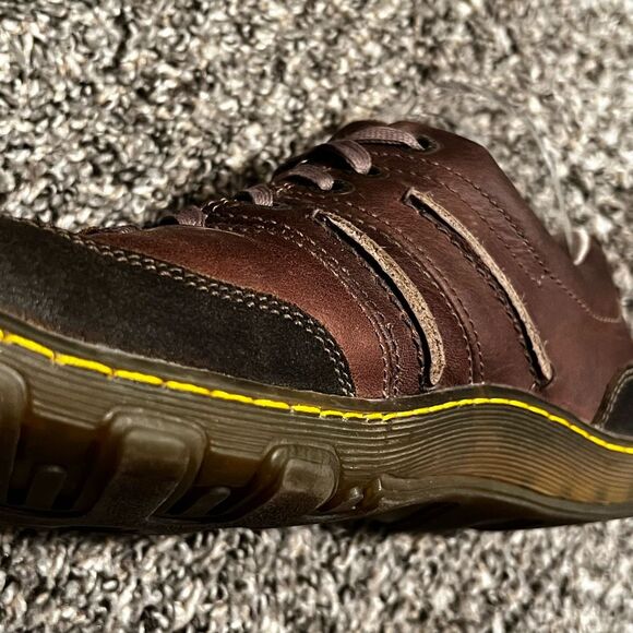 Dr. Martens Men’s Oxfords Shoes Brown Two Tone Leather Lace Up Bicycle Toe 10M main image 8